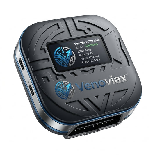 Venoviax™ AutoScope X2 Smart OBD-II Diagnostic Scanner – Real-Time Vehicle Data Monitor with Advanced Diagnostics, Integrated Display & Multi-Port Connectivity for Compatible OBD-II Cars